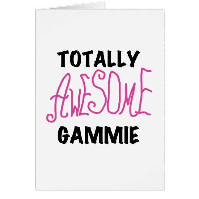 Total fantastische Gammie rosa T - Shirts und (Vorne)