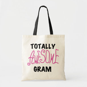 Total fantastische Gramm-Rosa-T-Shirts und Tragetasche
