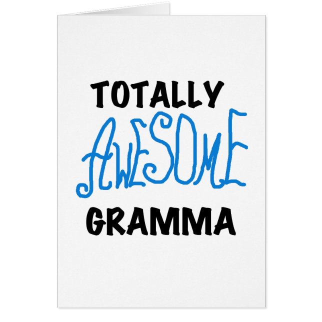 Total fantastische Gramma blaue T-Shirts Geschenke (Vorne)