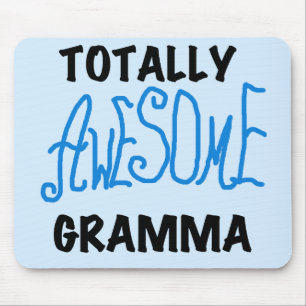 Total fantastische Gramma blaue T-Shirts Geschenke Mousepad