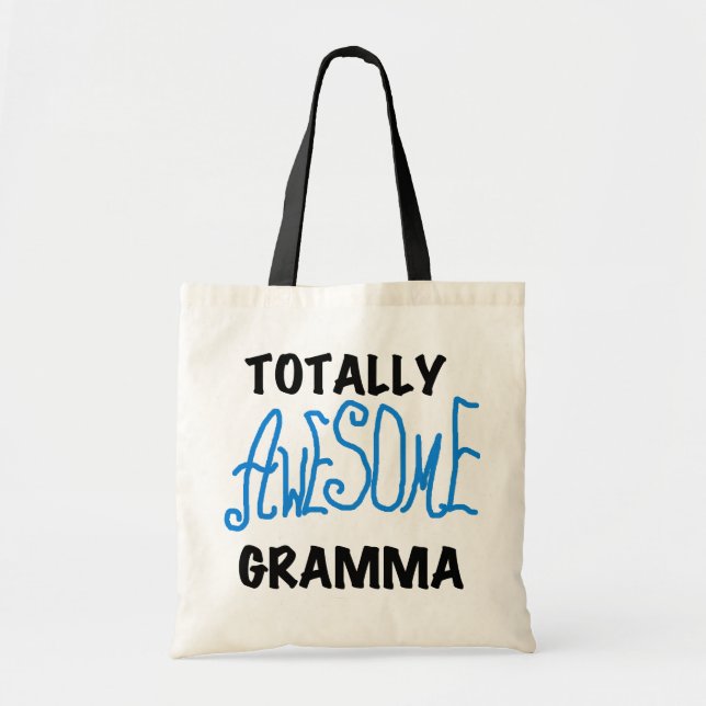 Total fantastische Gramma blaue T-Shirts Geschenke Tragetasche (Vorne)