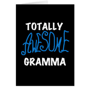 Total fantastische Gramma blaue T - Shirts und
