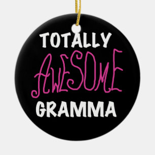 Total fantastische Gramma rosa T - Shirt-Geschenke Keramikornament