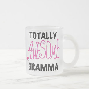 Total fantastische Gramma rosa T-Shirts Geschenke Mattglastasse