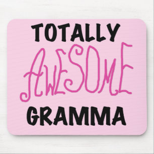 Total fantastische Gramma rosa T-Shirts Geschenke Mousepad