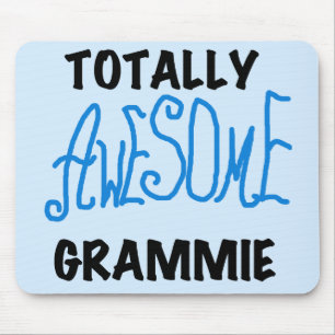 Total fantastische Grammie blaue T - Mousepad