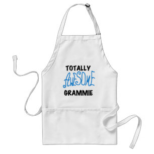 Total fantastische Grammie blaue T - Schürze