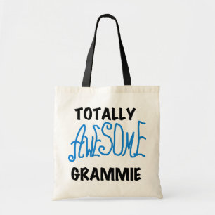 Total fantastische Grammie blaue T - Tragetasche