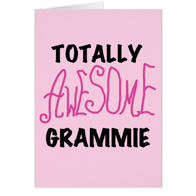 Total fantastische Grammie rosa T - (Vorne)