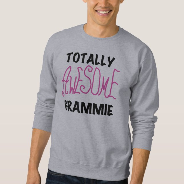 Total fantastische Grammie rosa T - Sweatshirt (Vorderseite)