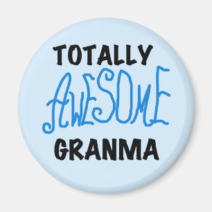 Total fantastische Granma blaue T-Shirts Geschenke Magnet