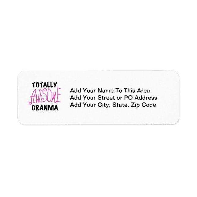 Total fantastische Granma rosa T-Shirts und (Vorne)