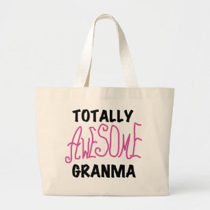 Total fantastische Granma rosa T-Shirts und Jumbo Stoffbeutel