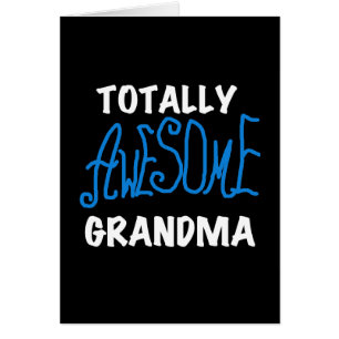 Total fantastische Großmutter-blaue T-Shirts und