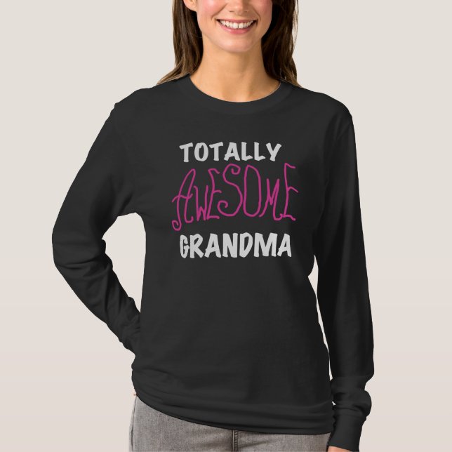 Total fantastische Großmutter - rosa T-Shirts und (Vorderseite)