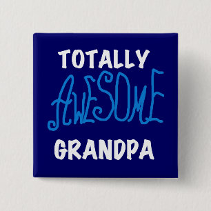 Total fantastische Großvater-T - Shirts und Button