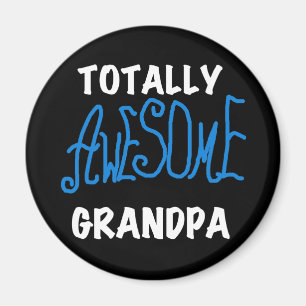 Total fantastische Großvater-T - Shirts und Magnet