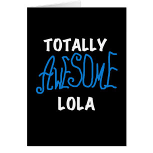 Total fantastische Lola blaue T-Shirts und Geschen