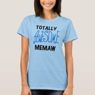 Total fantastische Memaw blaue T - Shirts und