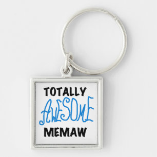 Total fantastische Memaw blaue T-Shirts und Schlüsselanhänger