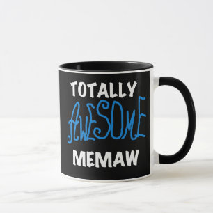 Total fantastische Memaw blaue T-Shirts und Tasse