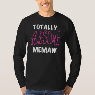 Total fantastische Memaw rosa T - Shirts