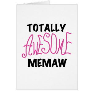 Total fantastische Memaw rosa T - Shirts und