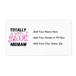 Total fantastische Memaw rosa T-Shirts und