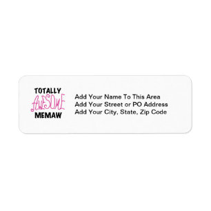Total fantastische Memaw rosa T - Shirts und