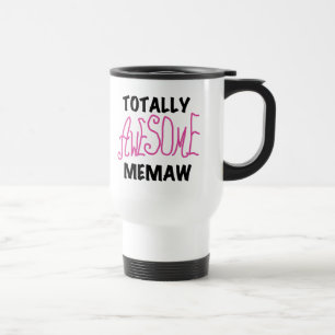 Total fantastische Memaw rosa T-Shirts und Reisebecher
