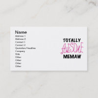 Total fantastische Memaw rosa T-Shirts und