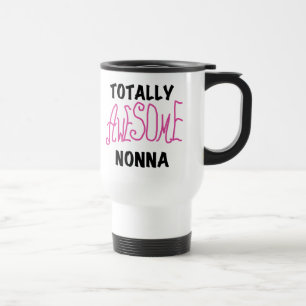 Total fantastische Nonna rosa T - Shirts und Reisebecher