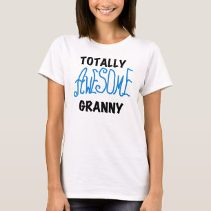 Total fantastische Oma-blaue T-Shirts und