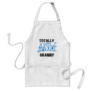 Total fantastische Oma-blaue T-Shirts und Geschenk Schürze