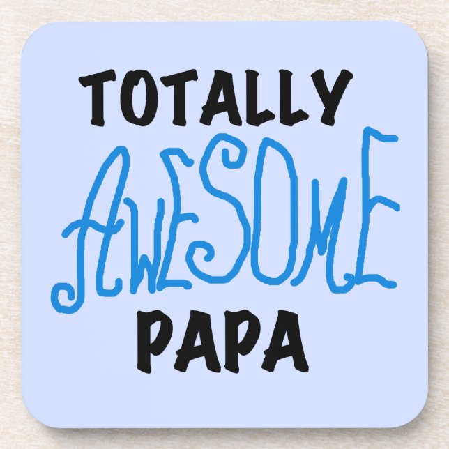 Total fantastische Papa-T - Shirts und Geschenke Untersetzer (Vorderseite)
