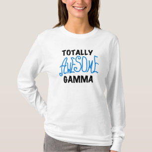 Total fantastisches Gamma-blaue T-Shirts und