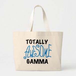Total fantastisches Gamma-blaue T-Shirts und Gesch Jumbo Stoffbeutel