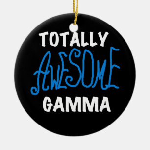 Total fantastisches Gamma-blaue T-Shirts und Keramikornament
