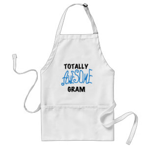 Total fantastisches Gramm-blaue T-Shirts und Gesch Schürze