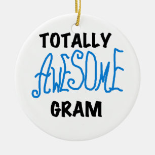 Total fantastisches Gramm-blaue T-Shirts und Keramik Ornament