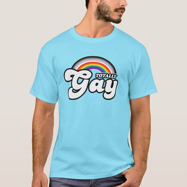 Total Gay Progress Prix T-Shirt (Vorderseite)
