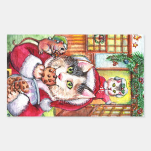 total geplündert rechteckiger aufkleber