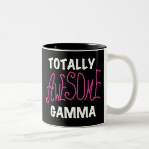 Total großartige Gamma-Pink-T-Shirts und Geschenke Zweifarbige Tasse
