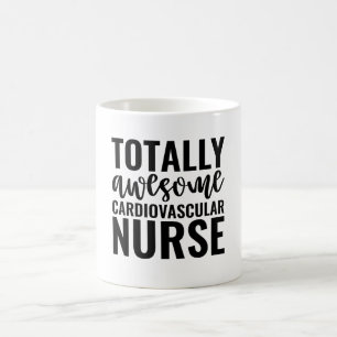 Total großartige kardiovaskuläre Krankenschwester Kaffeetasse