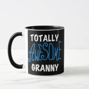 Total großartige Oma-Blau-T-Shirts und Geschenke Tasse