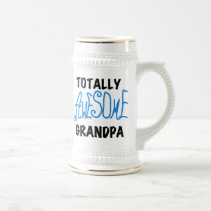 Total großartige Opa-T-Shirts und Geschenke Bierglas