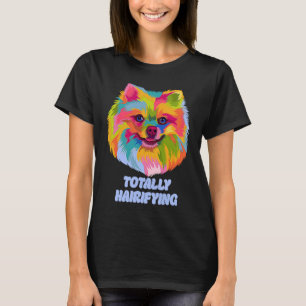 Total Hairifying Spitz Spaß Pom Pom Anima T-Shirt