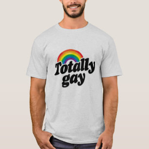 TOTAL HOMOSEXUELLER REGENBOGEN - WEISS - .PNG T-Shirt