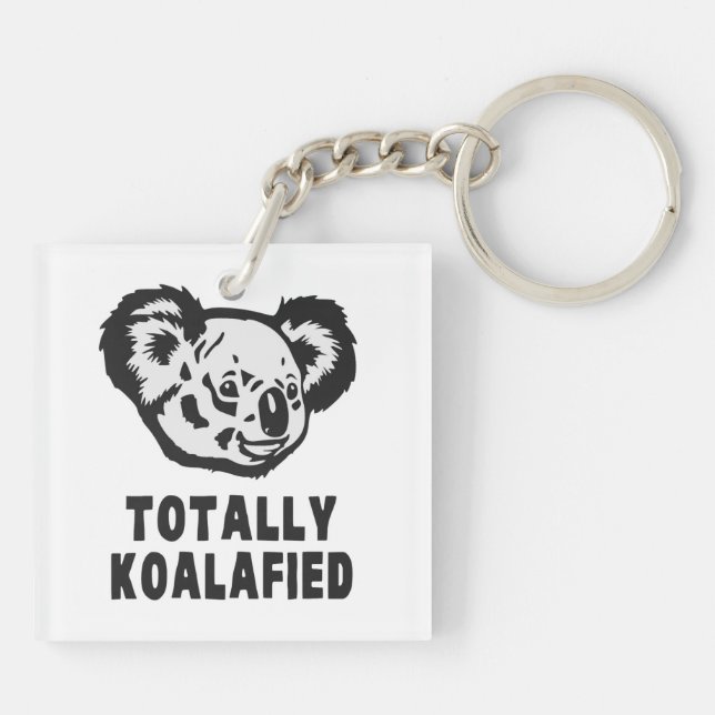 Total Koalafied Koala Schlüsselanhänger (Rückseite)