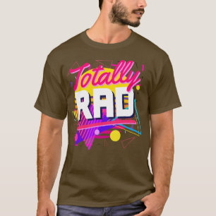 Total Krasse 80er Formen Geometristischer Stil Pha T-Shirt